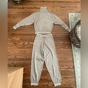 J.W. Anderson for Uniqlo - wool-blend soft Loungewear Set